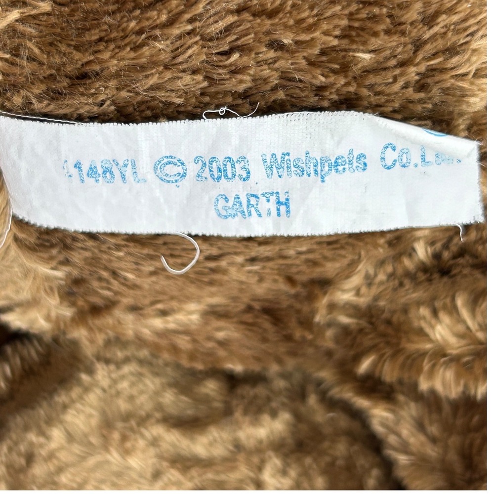 Wishpets Garth the Moose Yellowstone National Park Plush Buffalo Plaid 2003 - Picture 6 of 6